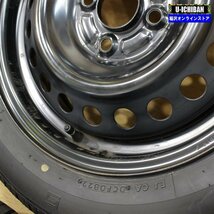 ホンダ 純正 スチールホイール 15インチ×5.5 +50 4H 100 SEIBERLING SL201 185/60R15 84H 2022年製 フィット グレイス シャトル等 ◎009k_画像5