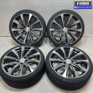 632 ロクサーニ F10 8-19+38 5H114.3 ラウフェン ZFITEQ 225/35R19 19インチ 4本セット 009k