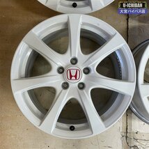 FD2 シビックタイプR 純正 18インチ 7.5J +60 5H 114.3 ホイールのみ 4本セット HONDA ホンダ 004_画像2