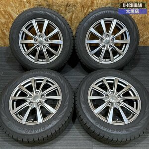 バリ溝 2021年 215/60R16 ヨコハマ IG70 スタッドレスセット 16インチ 6.5J+53 ホイール 5H114.3 オデッセイ ヴェゼル CX-3 エスティマ 002