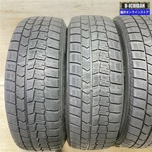 30アルファード ヴェルファイア 等 ESTROSA 7-17+38 5H114.3 ダンロップ WM01 225/60R17 17インチ スタッドレス 4本セット 009_画像8