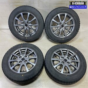 ｂB デミオ パッソ 等 エクシーダ 5.5-14+38 4H100 ダンロップ WM01 175/65R14 14インチ スタッドレス 4本セット 009