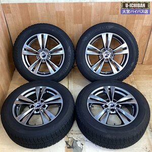 アルファード 等 2020年製 スタッドレスセット 225/60R17 99Q ヨコハマ IG50PLUS & トヨタ車用 17インチ 7J +35 5H 114.3 4本 _#●004