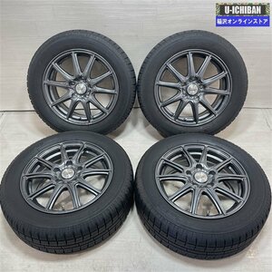 80系ノア/VOXY 等 ファイナルスピード GRガンマ 6.5-16+53 5H114.3 トーヨー ガリットG5 205/60R16 16インチ スタッドレス 4本セット 009k