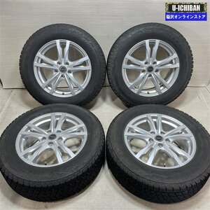 CX-5 CX-8 等 FEID 7-17+53 5H114.3 ブリヂストン DM-V2 225/65R17 17インチ スタッドレス 4本セット 009k