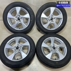 新車外し C-HR純正 6.5-17+45 5H114.3 ダンロップ エナセーブEC300+ 215/60R17 17インチ 4本セット 009k