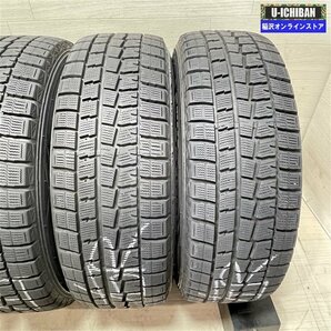 カローラクロス アルファード 等 ファイナルスピード 6.5-16+38 5H114.3 ダンロップ WM01 215/65R16 16インチ スタッドレス 4本セット 009kの画像9