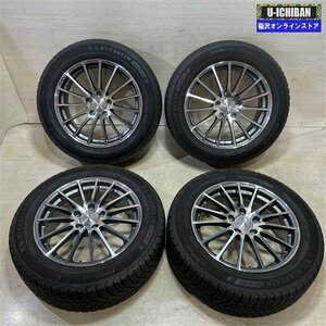 C-HR CX-30 等 エコフォルム 7-17+53 5H114.3 ミシュラン　X-ICE SNOW 215/60R17 17インチ スタッドレス 4本セット 009k