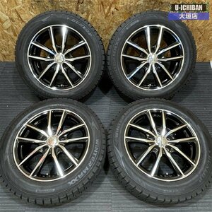 リーフ オーリス カローラルミオン等に ダンロップ スタッドレスセット! WM02 205/55R16 YFC DIANELLA 16インチ×6.5 +38 5H 114.3 ●002