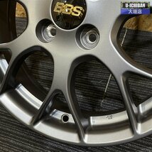 美品 ガリ無し GRコペン 純正 鍛造 BBS 16インチ 4.5J+45 4H100 マットガンメタ 4本 タント ムーヴ ウェイク ピクシススペース等にも 002_画像8