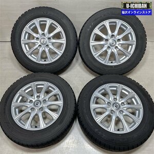 セレナ 等 ジョーカー 6-15+43 5H114.3 トーヨー ガリットGIZ 195/65R15 15インチ スタッドレス 4本セット 009k