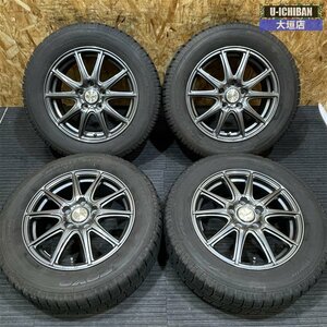 安い 215/60R16 国産 TOYO ガリットG5 スタッドレスセット 16インチ 6.5J+53 5H114.3 ガンマ ホイール オデッセイ ヴェゼル エスティマ 002