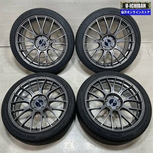 アルテッツア 等 エンケイ PFM1 8-18+45 8.5-18+45 5H114.3 トーヨー プロクセススポーツ 225/40R18 235/40R18 18インチ 4本セット 009