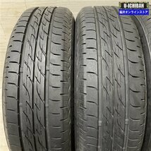 ムーブ タント 等 ダイハツ 純正 4.5-14+45 4H100 2020年製 ブリヂストン ネクストリー 155/65R14 14インチ 4本セット 009_画像9