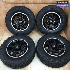 トヨタ FJクルーザー 純正ホイール 17インチ 7.5J +15 6H 139.7 & BFグッドリッチ マッドテレーン T/A KM3 LT 265/70R17 121/118Q ▽004の画像1