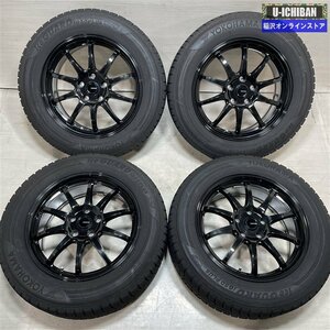 30アルファード 等 Gスピード 7-17+38 5H114.3 ヨコハマ アイスガードIG50プラス 225/60R17 17インチ スタッドレス 4本セット 009k