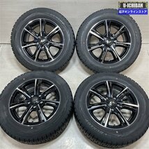 CX-3 等 ストレンジャー 6.5-16+48 5H114.3 ダンロップ WM01 215/60R16 16インチ スタッドレス 4本セット 009k_画像1