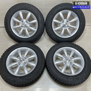 VW выше UP и т.п. AGA 5.5-14+35 4H100 Dunlop WM02 165/70R14 14 дюймовый зимний 4 шт. комплект 009