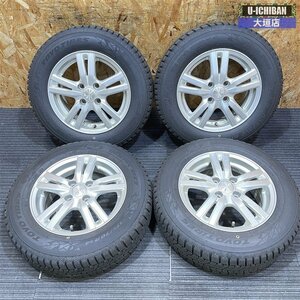 バリ溝 175/70R14 国産 TOYO GIZ2 スタッドレスセット 14インチ ホイール 4H 100 フィット フィールダーハイブリッド ヴィッツ ヤリス 002