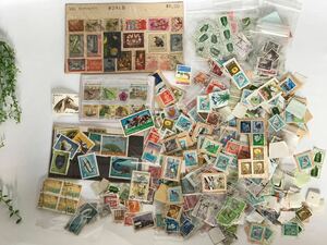 【勇】世界切手/日本切手/切手/使用済/消印有り /色々/まとめて/大量/コレクション 
