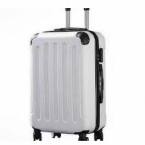 新品　超軽量 OK スーツケース Sサイズキャリーバッグ　ホワイト 機内持ち込み