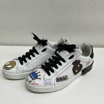 ☆DOLCE＆GABBANA ドルチェ&ガッバーナ スニーカー サイズ 8 1/2約27.5cm靴 シューズ メンズ☆_画像1