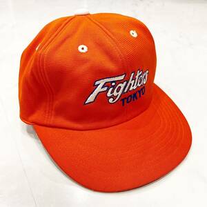 東京 日本ハム 日ハム ファイターズ CAP 帽子 キャップ 当時物 プロ野球 応援 グッズ 昭和 レトロ コレクション 刺繍 ロゴ 希少 レア 