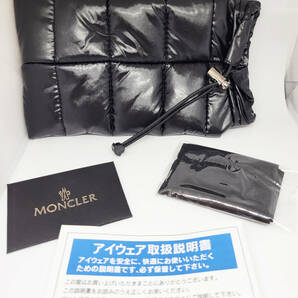 ラスト MONCLER モンクレール 正規品 眼鏡フレーム ML5115D-052 べっ甲ブラウン×ゴールド ダウンケース付 ボストン 新品の画像6