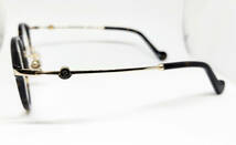 ラスト MONCLER モンクレール 正規品 眼鏡フレーム ML5115D-052 べっ甲ブラウン×ゴールド ダウンケース付 ボストン 新品_画像4