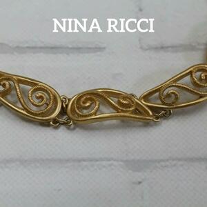 [ anonymity delivery ]NINA RICCI Nina Ricci necklace gold chain 2