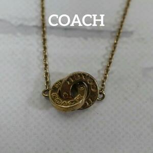 【匿名配送】COACH コーチ ネックレス ゴールド ロゴ 3
