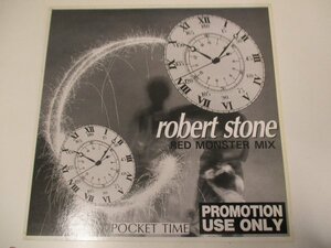 プロモ12インチ『Robert Stone / Pocket Time (Remix)』AVEX TRAX (Z16)　