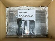 ◆優良美品・新品リモコン付属◆TASCAM CDプレーヤー 業務用1U CD-500B_画像9