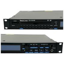 ◆優良美品・新品リモコン付属◆TASCAM CDプレーヤー 業務用1U CD-500B_画像3