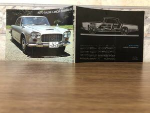  that time thing old car Lancia fla Mini a catalog pamphlet Lee fret 