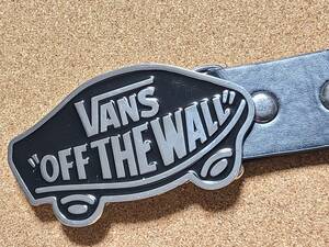 VANS　ヴァンズ　バンズ　ベルトバックル　スケボー　スケーター　SK8　西海岸　パンク　ロック　ベルト幅4㎝対応　※バックルのみ