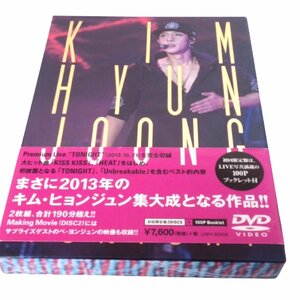 ★kim hyun joong(キム・ヒョンジュン)韓国タレント★Premium　Live　“TONIGHT” [初回限定盤] ★4988005802354★W552