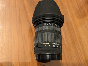SIGMA　17-70mm 1:2.8-4.5 FOR CANON AF 