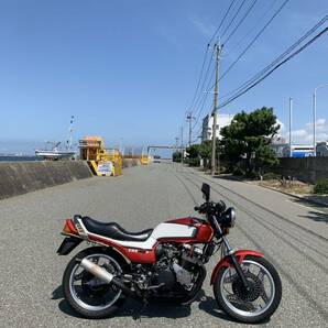 送料無料★CBX400FF CBX400F 純正リアフェンダー 国内物 2型取り外しの画像10