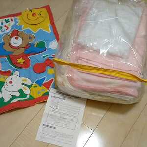  child care . preparation! for baby . futon set feathers .. futon, sheet, pillow, pillow cover, quilt pad, waterproof sheet, warm pad, blanket * extra attaching 