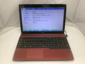 ジャンク!FUJITSU AH53/S○Core i7 4712MQ 2.3G 8G 1T