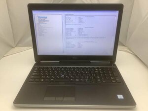 ジャンク!DELL Precision 7520○Core i7 6820HQ 2.7G 16G 500G