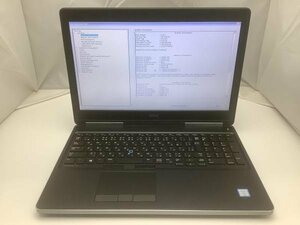 ジャンク!DELL Precision 7520○Core i7 6820HQ 2.7G 16G 500G