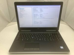 ジャンク!DELL Precision 7520○Core i7 6820HQ 2.7G 16G 500G