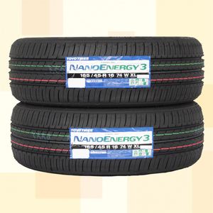 165/45R16 74W XL TOYO トーヨー ナノエナジー NANOENERGY3 23年製 正規品 2本送料税込 \16,400より 1