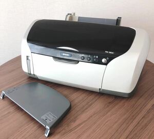 EPSON/エプソン/Colorio/カラリオ/PM-980C/A4対応インクジェットプリンター/シルバー×ブラック/中古品/現状品/通電OK/ジャンク/204