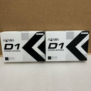 W 本間ゴルフ HONMA D1 ゴルフボール 2ダース