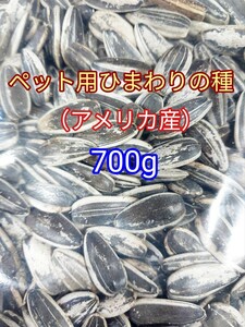 ひまわりの種700g 小動物 インコ ハムスター　アメリカ産