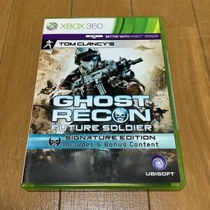 XBOX360　ゴーストリコン Ghost Recon Future Soldier　輸入版　海外版　比較的美品