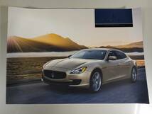 マセラティ　クアトロポルテ　日本語カタログ　MASERATI　当時物　厚口カタログ　説明書　マセラッティ_画像1